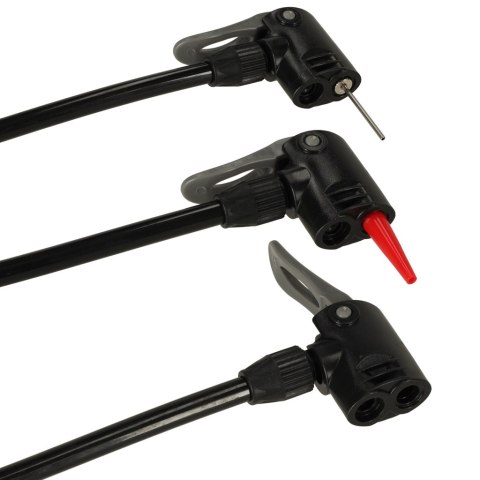 Pompka rowerowa RALLEX podłogowa nożna uniwersalna z manometrem 11bar