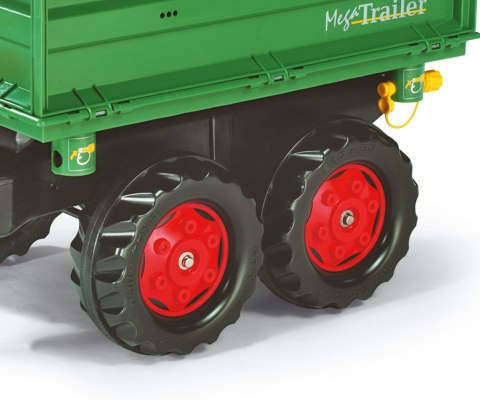 Rolly Toys 122202 Przyczepa Rolly - Mega Trailer Ciemno Zielona Koła 2-osie Rolly Toys 122202 Przyczepa Rolly - Mega Trailer Ciemno Zielona Koła 2-osie