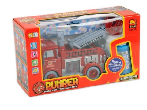 Straż Pożarna Puszczająca Bańki Mydlane