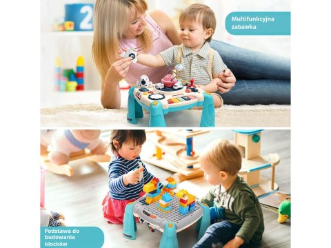 Edukacyjny Interaktywny Stolik Dla Dzieci 2W1 KOSMOS Projektor Czerwony