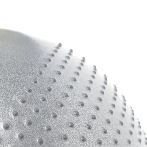 YB03 NEW 65CM LIGHT GRAY PIŁKA GIMNASTYCZNA MASUJACA HMS