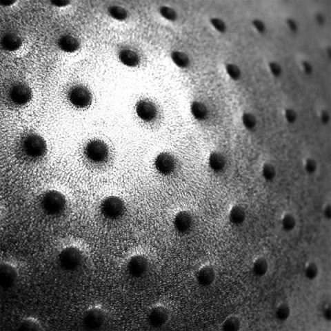 YB03 NEW 75CM BLACK PIŁKA GIMNASTYCZNA MASUJACA HMS