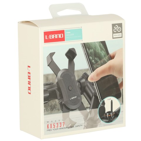 Uchwyt rowerowy na telefon do roweru motocyklowy hulajnogi wózka C51 solidny mocny