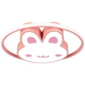 Lampa LED sufitowa plafon do pokoju dziecięcego ściemniana + pilot króliczek