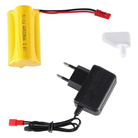 Łódź zdalnie sterowana na pilota RC 4CH mini CP802 czerwona