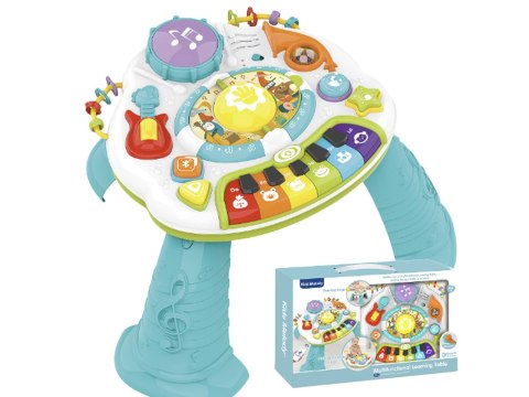 Multifunkcyjny Edukacyjny Muzyczny Stolik Dla Dzieci Pianinko Mikrofon