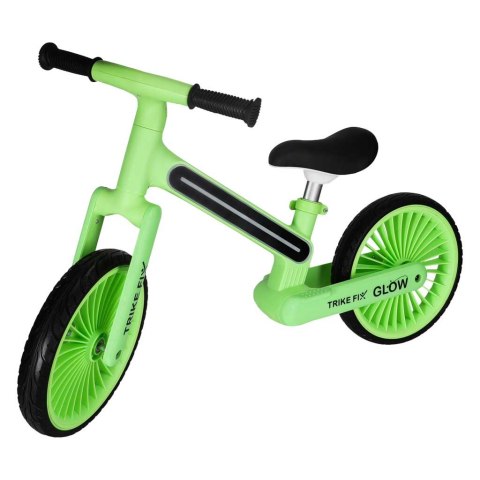 Rowerek biegowy Trike Fix Glow LED neon zielony