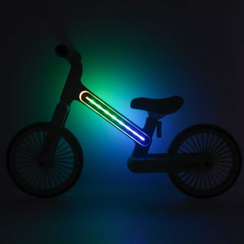 Rowerek biegowy Trike Fix Glow LED neon zielony