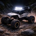 Samochód zdalnie sterowany na pilota RC Rock Crawler 1:12 4WD METAL srebrny