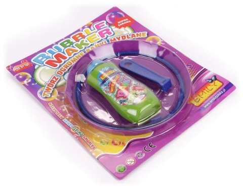 Bańki Emily - zestaw do puszczania ogromnych baniek mydlanych - Bubble Maker PL