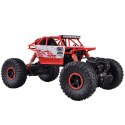 Samochód zdalnie sterowany na pilota RC Rock Crawler HB 2,4GHz 1:18 czerwony