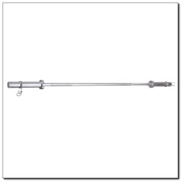 GOP150 (+ ZACISKI) GRYF PROSTY OLIMPIJSKI 12.9KG 1500MM HMS