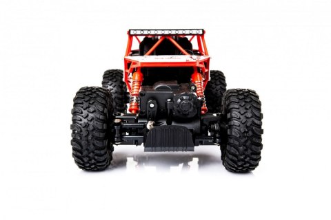 Samochód zdalnie sterowany na pilota RC Rock Crawler HB 2,4GHz 1:18 czerwony