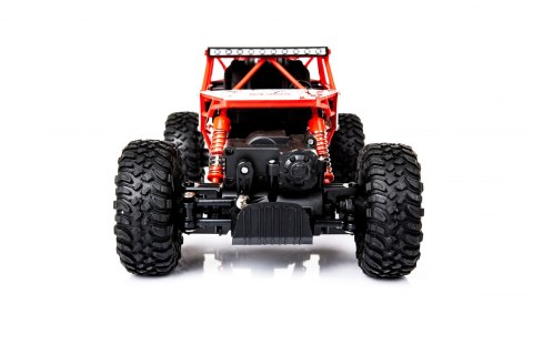 Samochód zdalnie sterowany na pilota RC Rock Crawler HB 2,4GHz 1:18 niebieski