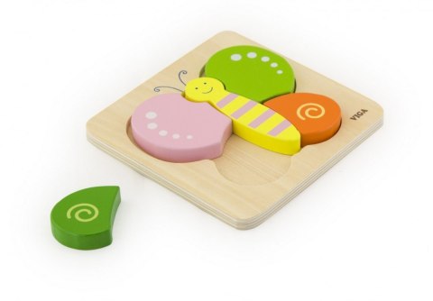 VIGA 50170 PIERWSZE PUZZLE MALUSZKA - MOTYL (1803, Viga)