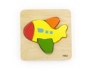 VIGA 50173 PIERWSZE PUZZLE MALUSZKA - SAMOLOT (1805, Viga)