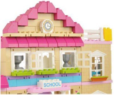 Kolorowe klocki edukacyjne dla dzieci - Wesoła Szkoła