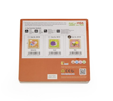 Viga 50138 Puzzle na podkładce - Pszczółka