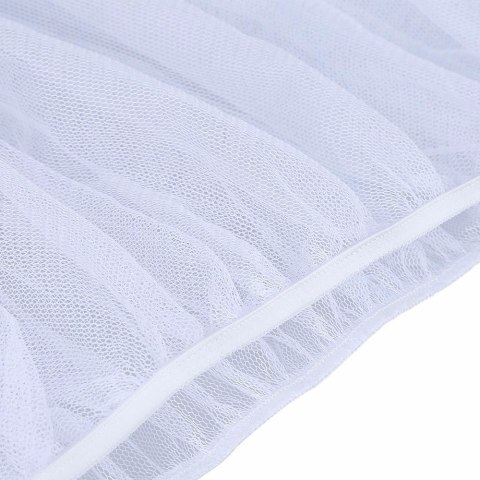 Moskitiera siatka na owady elastyczna na gumkę do wózka uniwersalna 140cm biała