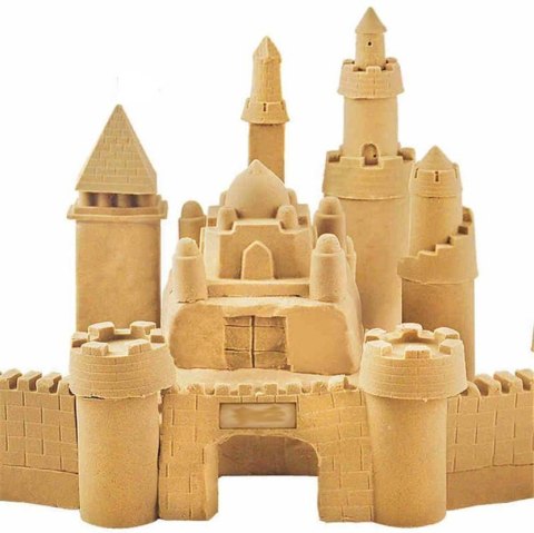 Piasek sensoryczny dla dzieci 1kg w woreczku czerwony