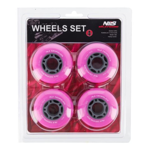 PU 70x24 82A RÓŻOWE KÓŁKA (4 szt.) NILS EXTREME