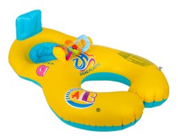Kółko do pływania dla niemowląt koło pontonik dla dzieci dmuchany z siedziskiem dla mamy i dziecka max 70-90kg 1-3lata