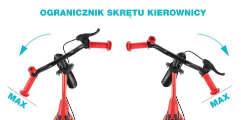 Milly Mally Rowerek biegowy Dragon z hamulcem Candy