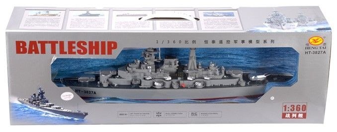 Pancernik Bismarck 1:360 2.4GHz RTR