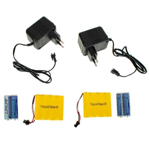 Czołgi zdalnie sterowane na pilota RC War Tank 9993 2,4GHz zestaw 2 sztuk