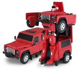 Land Rover Transformer 1:14 2.4GHz RTR (akumulator, ładowarka USB) - czerwony
