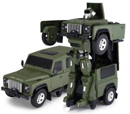 Land Rover Transformer 1:14 2.4GHz RTR (akumulator, ładowarka USB) - zielony
